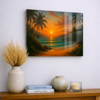 Acrylic Panel Serene Caribbean